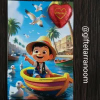 گیفت وبرچسب الفبا