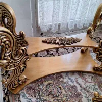 مبلمان ۷ نفره و بوفه مناسب جهیزیه|مبلمان خانگی و میز عسلی|تهران, ده‌ونک|دیوار
