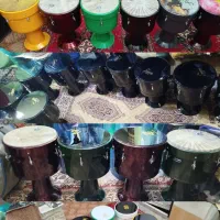 طبل و دمک|سازهای سنتی|سنندج, |دیوار