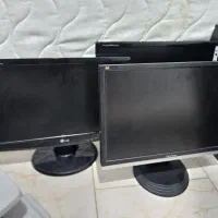 سه تا مانیتور و دوتا کیس اداری فوق سالم|رایانه رومیزی|دزفول, |دیوار