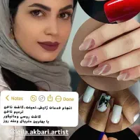 انجام خدمات ناخن با بهترین متریال روز خیابان جی