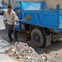 حمل نخاله نیسان جکی (کمپرسی) خاک باغچه و مصالح