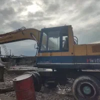 بیل مکانیکی لاستیکی کماتسو 150 اماده به کار