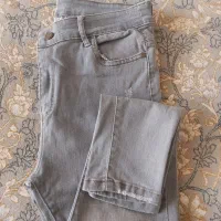 شلوارجین اسکینی طوسی روشن درحد نو|لباس|سمنان, |دیوار