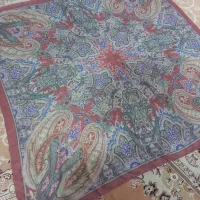 روسری قواره ای وشال|لباس|خوی, |دیوار