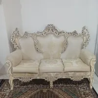 مبل ۷ نفره سلطنتی و جلو مبلی و عسلی در حد نو|مبلمان خانگی و میز عسلی|رباط‌کریم, |دیوار