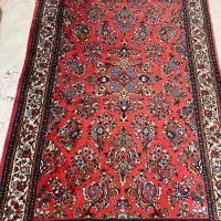 قالیچه ساروق گل آمریکایی|فرش|تهران, فدک|دیوار