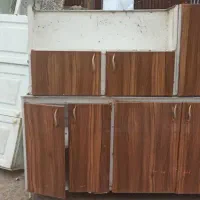 کابینت فلزی سالم همراه با سینک دولگنه