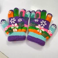 دو عدد دستکش بچگانه