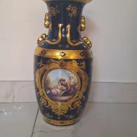 گلدان سایز بزرگ سرمه ای