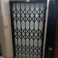 حفاظ آکاردئونی درب ضدسرقت|مصالح و تجهیزات ساختمان|گرمدره, |دیوار