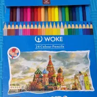 مداد رنگی و نوت بوک