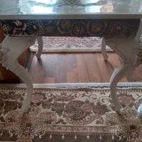 عسلی سفید گل برجسته