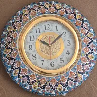 ساعت دیواری میناکاری