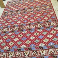 گلیم فرش شش متری تمیز همراه پادری بسیار تمیز|گلیم، جاجیم، گبه|اصفهان, ملکشهر|دیوار