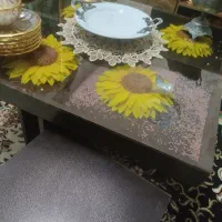 جلو مبلی ۴ عدد میز عسلی|مبلمان خانگی و میز عسلی|رحیمآباد, |دیوار