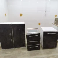 چندتیکه کابینت ام دی اف تمیزوصفحه پنج سانتی