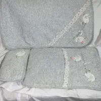 تشک بالش و رختخواب نوزادی ترک بسیار  زیبا
