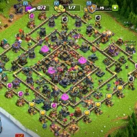 اکانت بازی کلش آف کلنز فول مکس تان ۱۷