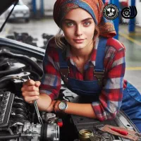 اموزش تخصصی پولیش سرامیک تنظیم موتور خانم اقا