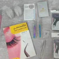 پک کامل لوازم اکستنشن مژه