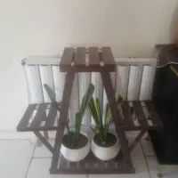 دوعدد گلدون و تنگ ماهی واستند با گلدون|ماهی|پرند, فاز ۶|دیوار