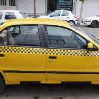 خودرو تاکسی گردشی سالم بدون رنگ دوگانه سوز