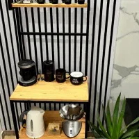 کافی بار چوبی فلزی ساده مدل ۰۹۸۹
