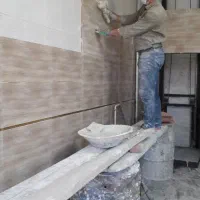کاشی کاری کاشیکاری سرامیک کاری خرده کاری|خدمات پیشه و مهارت|تبریز, |دیوار