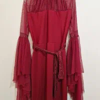 لباس مجلسی قرمز سایز۳۶ تا ۴۲
