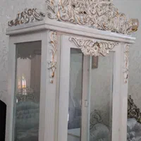بوفه جنس چوب رنگ سفید