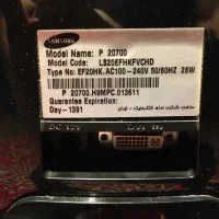مانیتور LED سامسونگ 20 اینچ مدل p20700|قطعات و لوازم جانبی رایانه|تهران, ابوذر|دیوار