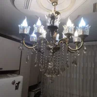 یک جفت لوستر شش شاخه|لوستر و چراغ آویز|تهران, مسعودیه|دیوار