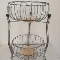 سبد سیب زمینی پیاز در حد نو