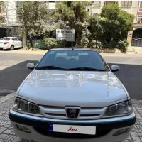 پژو پارس سفید بی رنگ بدون ضربه مدل ۴۰۱