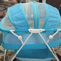 کالسکه و پشه بند گهواره نو برای سیسمونی|کالسکه و لوازم جانبی|ری, شهرک نظامی|دیوار