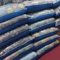 بالشت الیاف لوله ای جفتی ۲۰۰و۴گوش جفتی ۱۴۰|رختخواب، بالش، پتو|کرخه, |دیوار