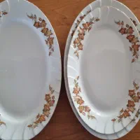 دیس برنج زرین طرح گل پاییزی