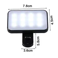 چراغ نورپردازی شارژی موبایل و لپ تاپ مدل کلیپسی|لوازم جانبی موبایل و تبلت|مشهد, شهید بهشتی|دیوار