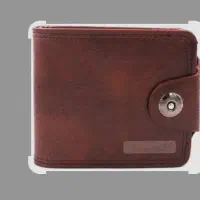 یک عدد کیف پول قهوه ای رنگ گمشده