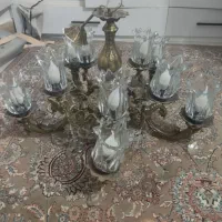 لوستر سلطنتی برنجی