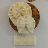 طوربان و شال گردن تدی زمستانه