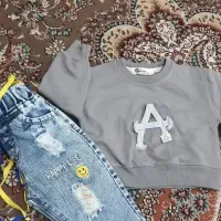 لباس بچه سایز۳۵و۴۰ شلوارجین نو