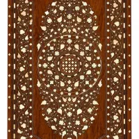 میز دست ساز قدیمی کار هندوستان