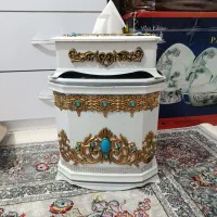 سطل و جا دستمالی