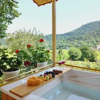 اجاره کلبه چوبی جکوزی دار ماسال|اجارهٔ کوتاهمدت آپارتمان و سوئیت|ماسال, |دیوار