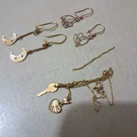 با ۵ درصد گوشواره  انگشتر طلا پلاک|جواهرات|زنجان, |دیوار