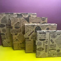 تولید و پخش عمده جعبه پیتزا و  همبرگر و ساندویچ