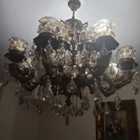 یک جفت لوستر برنجی ۸ شاخه ، ۱۶ شعله