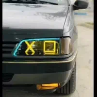 نئون کاری داخلی ماشین